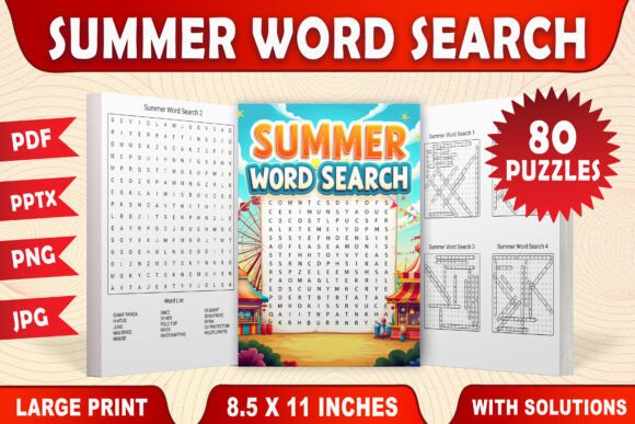 Download Summer Word Search for KDP - Kdp Collection