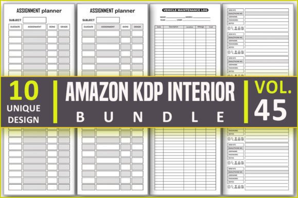 Download Low Content KDP Interior Bundle - Kdp Collection