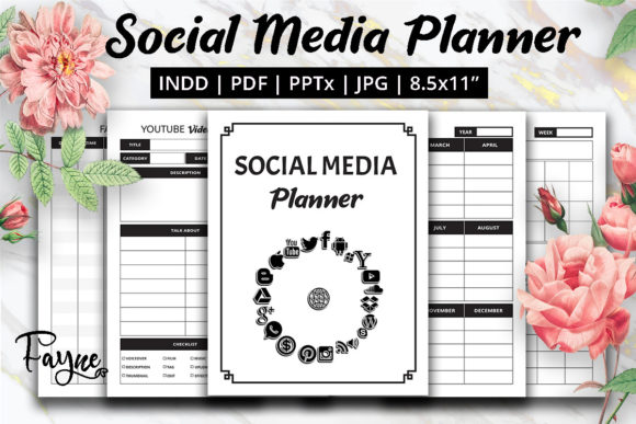 Download Social Media Planner | KDP Template - Kdp Collection