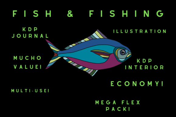 Download Fish / Fishing KDP Journal Pack - Kdp Collection
