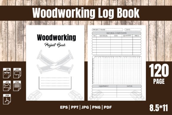 Download Woodworking Log Book Interior - Log book Collection