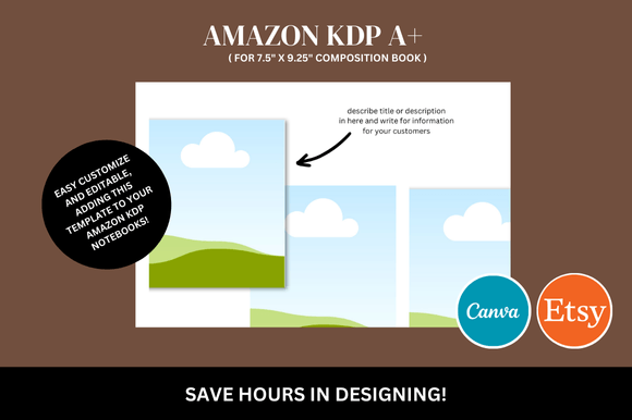 Download Amazon KDP a+ Canva Mockup - Kdp Collection