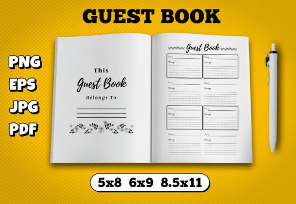 Download Guest Book Interior Kdp - Kdp Collection