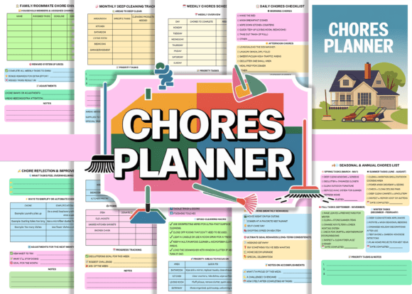 Download Chores Planner - KDP Template - Kdp Collection