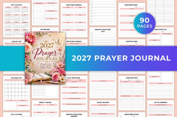 Download 2027 Prayer Journal KDP Graphic - Kdp Collection