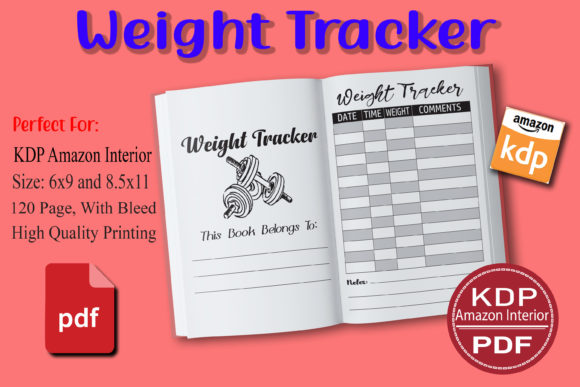 Download Weight Tracker | KDP Interior - Kdp Collection