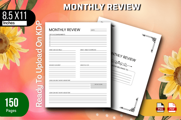 Download Monthly Review Interior for KDP - Kdp Collection