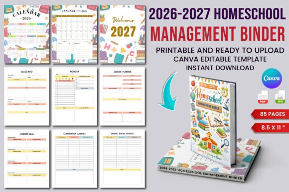 Download 2026–2027 Homeschool Management Binder - Homeschool Collection
