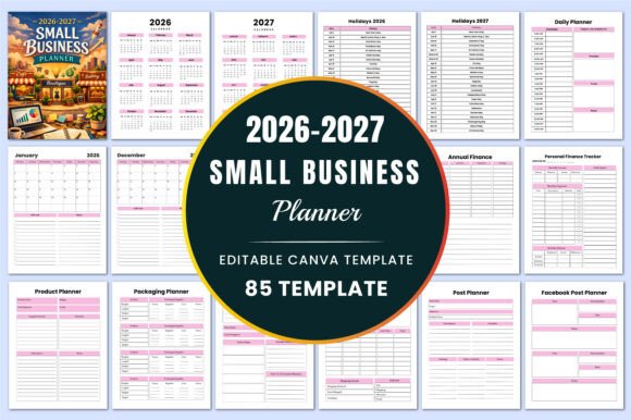 Download 2026–2027 Small Business Planner KDP - Kdp Collection