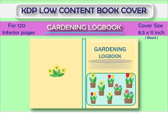 Download Gardening Book Cover for KDP Low Content - Kdp low content Collection