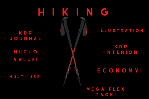 Download Hiking Poles KDP Journal Pack - Kdp Collection