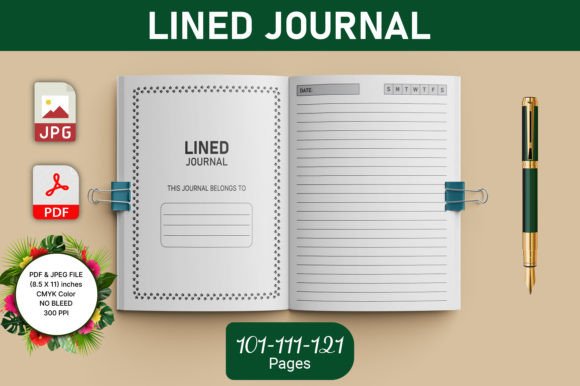 Download Lined Journal for KDP Interior - Kdp Collection