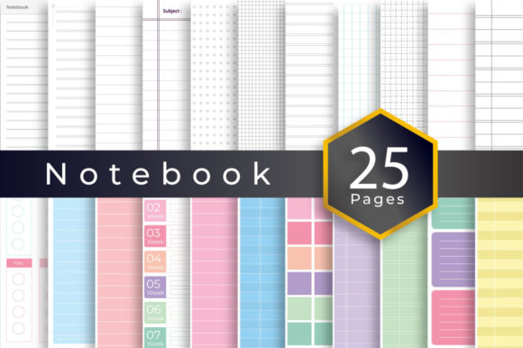 Download Notebook Printable Paper Kdp Interior - Premium Resources