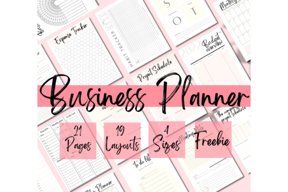 Download Business Planner Printable 2021-2022 - Business planner Collection