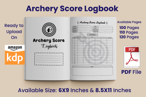 Download Archery Score Logbook KDP Interior - Kdp Collection