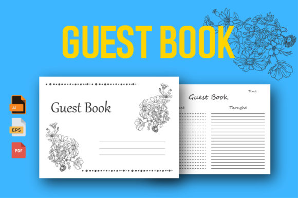 Download Guest Book Interior KDP - Kdp Collection