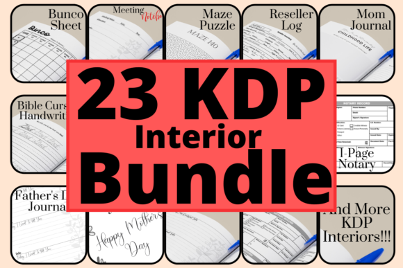 Download 23 KDP Interior Bundle - Kdp Collection