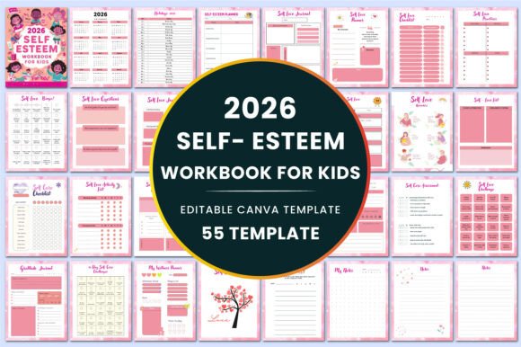 Download 2026 Self-Esteem Workbook for Kids KDP - Kdp Collection