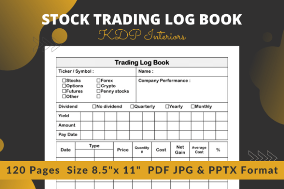 Download Stock Trading Log Book Interior - Log book Collection
