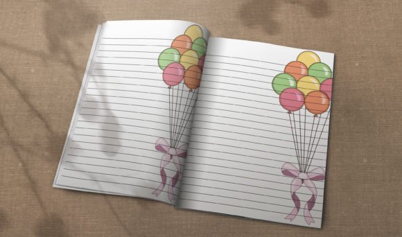 Download Colorful Balloon Kdp Planner - Kdp Collection