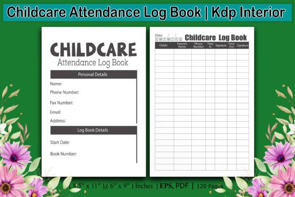 Download Childcare Attendance Log Book - Log book Collection