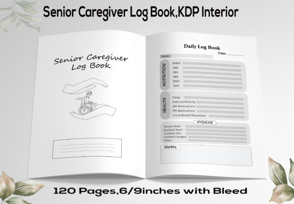 Download Senior Caregiver Daily Log Book for Kdp - Kdp Collection
