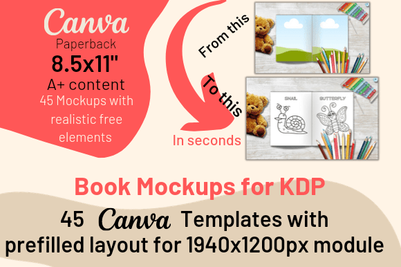 Download KDP Book Mockup Template - Kdp Collection
