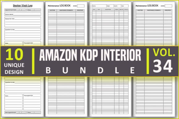 Download Low Content KDP Interior Bundle - Premium Bundle