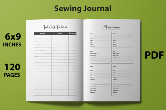 Download Sewing Journal - KDP Interior - Kdp Collection