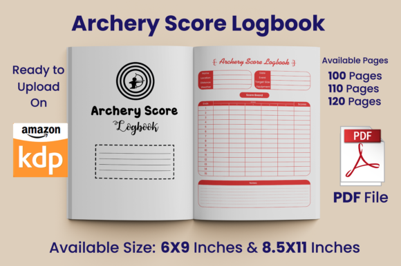 Download Archery Score Logbook KDP Interior - Kdp Collection