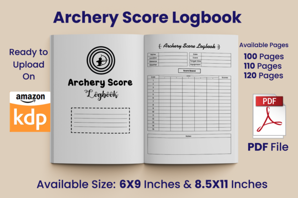Download Archery Score Logbook KDP Interior - Kdp Collection