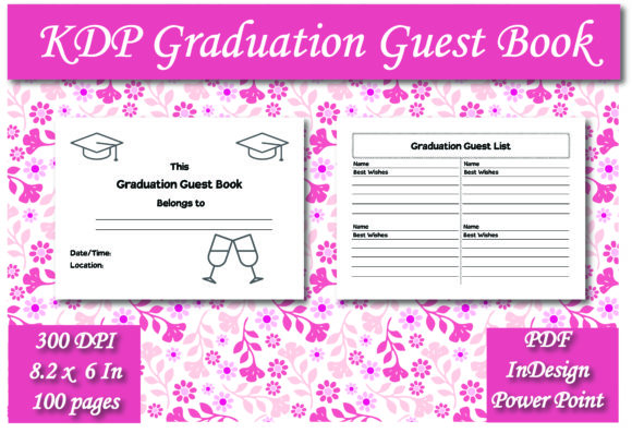 Download KDP Graduation Guest Book Interior - Kdp Collection