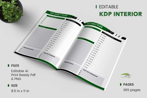 Download Daily Goal Kdp Publishing Daily Planner - Kdp Collection