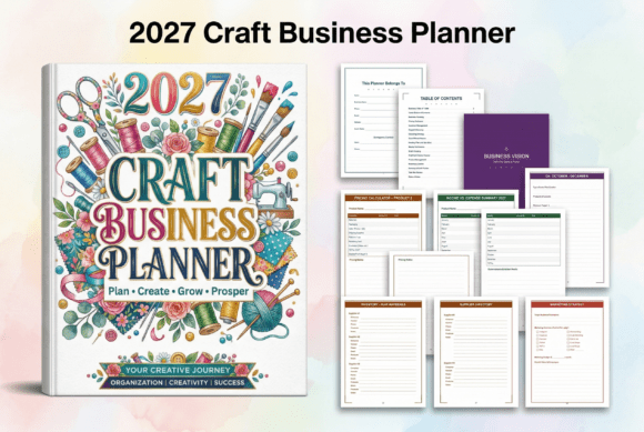 Download 2027 Craft Business Planner - Business planner Collection