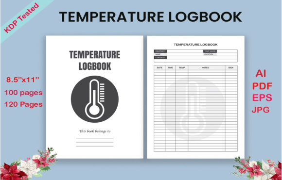 Download Creative Temperature Log Book Interior - Log book Collection