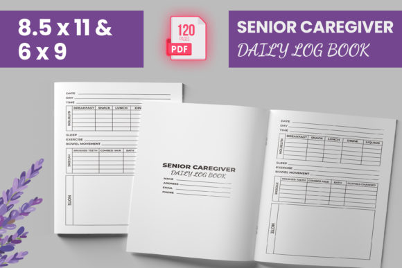 Download Senior Caregiver Daily Log Book (KDP) - Kdp Collection