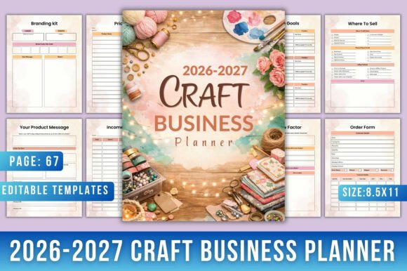 Download 2026–2027 Craft Business Planner - Business planner Collection