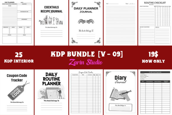 Download 25 KDP Interior Bundle V-9 - Kdp Collection