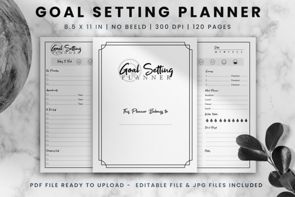 Download Goal Setting Planner - KDP Iinterior - Kdp Collection