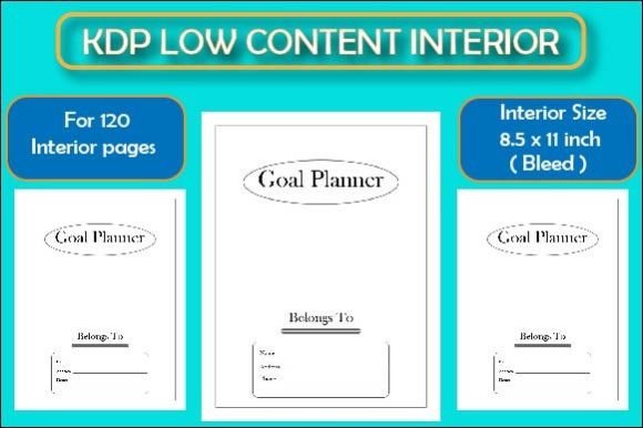 Download KDP Low Content Book Cover Interior - Kdp low content Collection