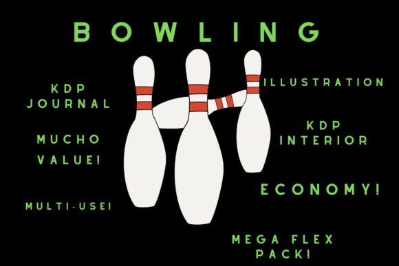 Download Bowl &amp; Bowling KDP Journal Pack - Kdp Collection