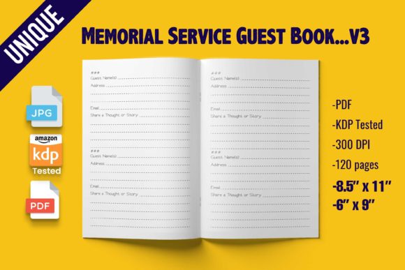 Download KDP Interior ~ Memorial Service Guest - Kdp Collection