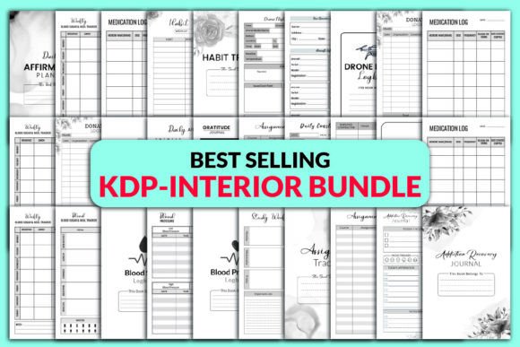 Download Best Selling Planner KDP-Interior Bundle - Kdp Collection