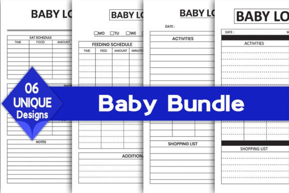 Download Baby Log Book Bundle | KDP Interior - Kdp Collection