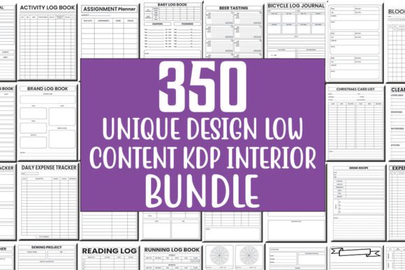 Download Low Content KDP Interior Bundle - Premium Resources