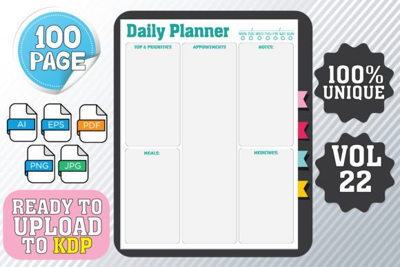 Download KDP - Daily Planner . - Kdp Collection