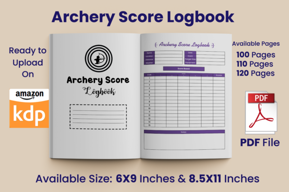 Download Archery Score Logbook KDP Interior - Kdp Collection