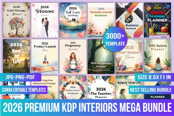 Download 2026 Premium Kdp Interiors Mega Bundle - Kdp Collection
