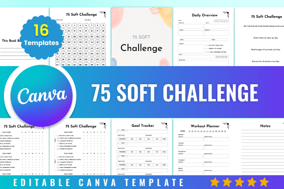 Download Editable 75 Soft Challenge Kdp Canva - Kdp Collection