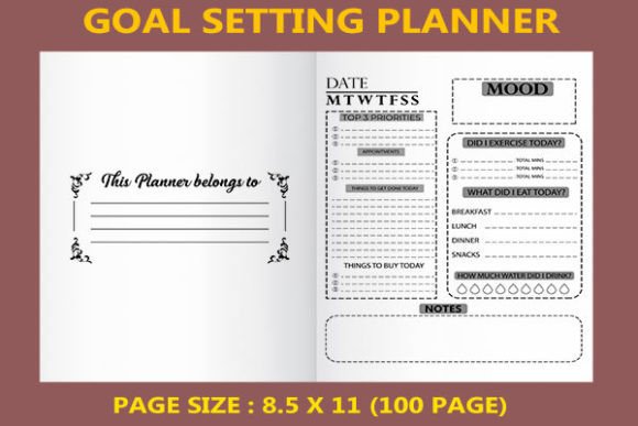 Download Goal Setting Planner for Kdp Interiors - Kdp Collection